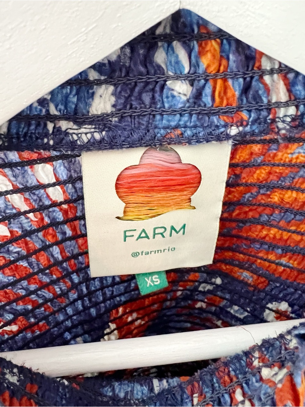 Farm Rio Floral Print Top - Picture 5 of 6